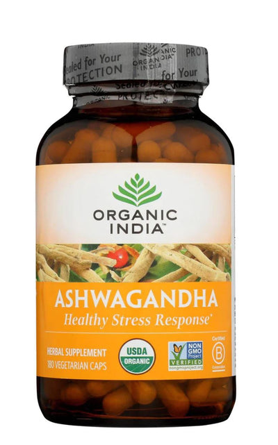 Embrace the Power of Ancient Wellness with Organic India Ashwagandha Capsules