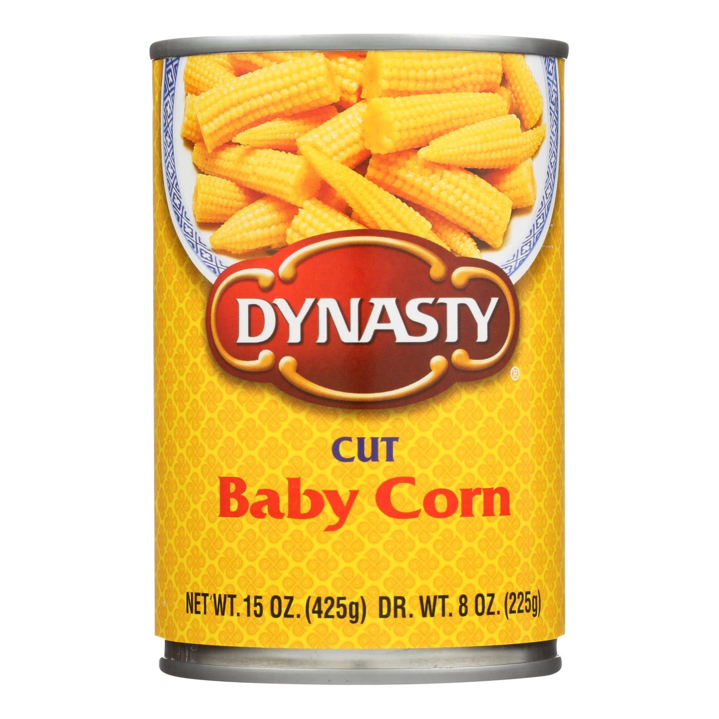 Dynasty Baby Corn - Cut - Case Of 12 - 15 Oz.