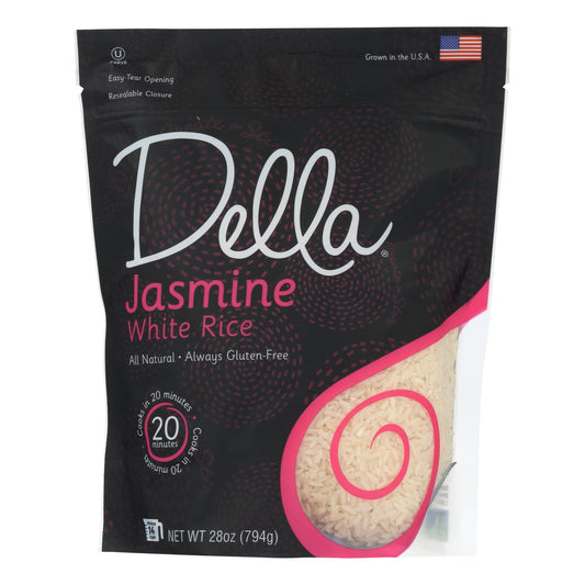 Della - Jasmine White Rice - Case Of 6 - 28 Oz.