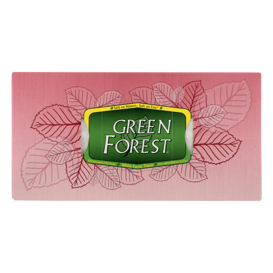 Green Forest - Facial Tissue White - Case Of 25-175 Count