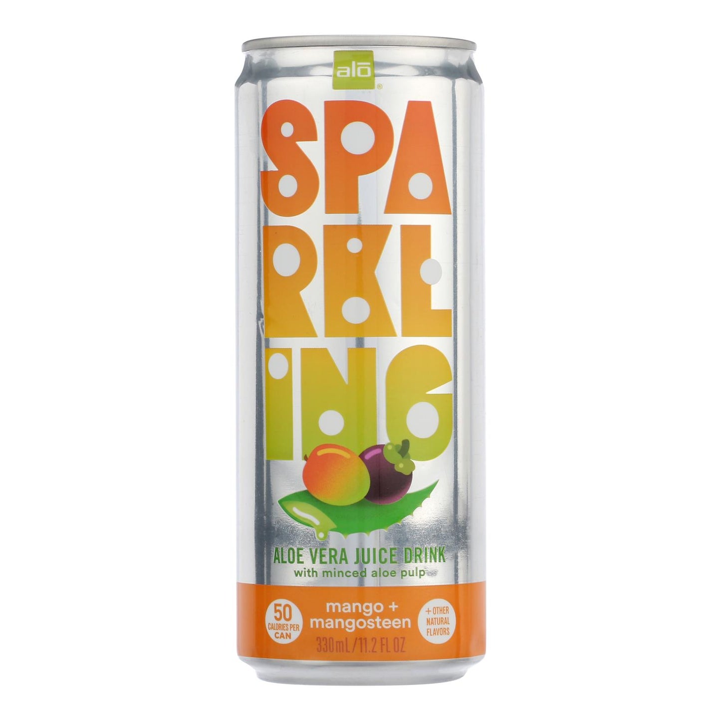 Aloe - Drink Sparkling Mango Mangoesteen - Case Of 12 - 11.2 Fluid Ounces