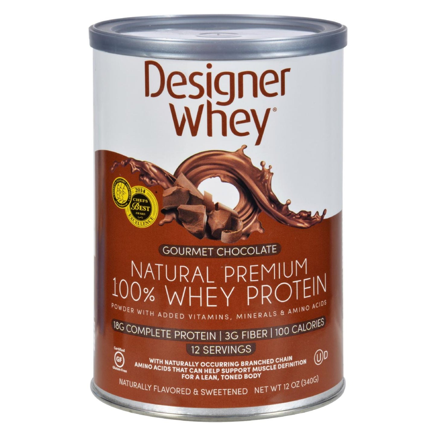 Designer Whey - Protein Powder - Chocolate - 12.7 Oz