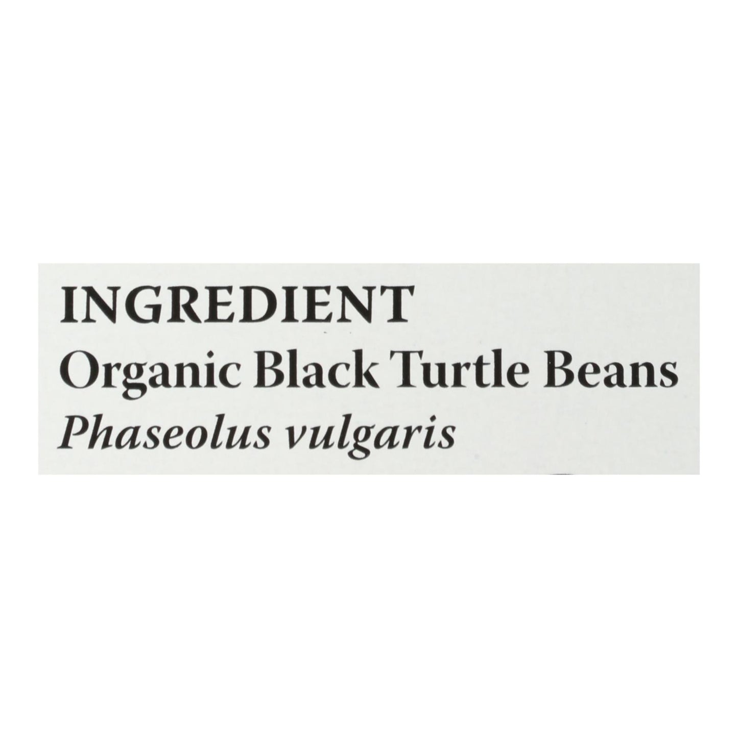 Eden Organic Dry Black Turtle Beans  - Case Of 12 - 16 Oz