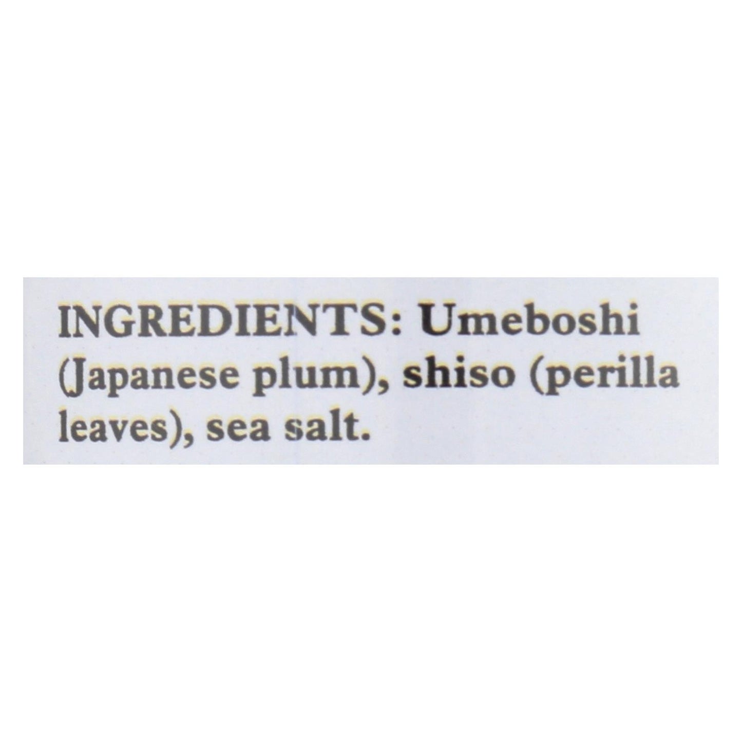 Emperor's Kitchen Umeboshi Plum Paste  - Case Of 12 - 6 Oz