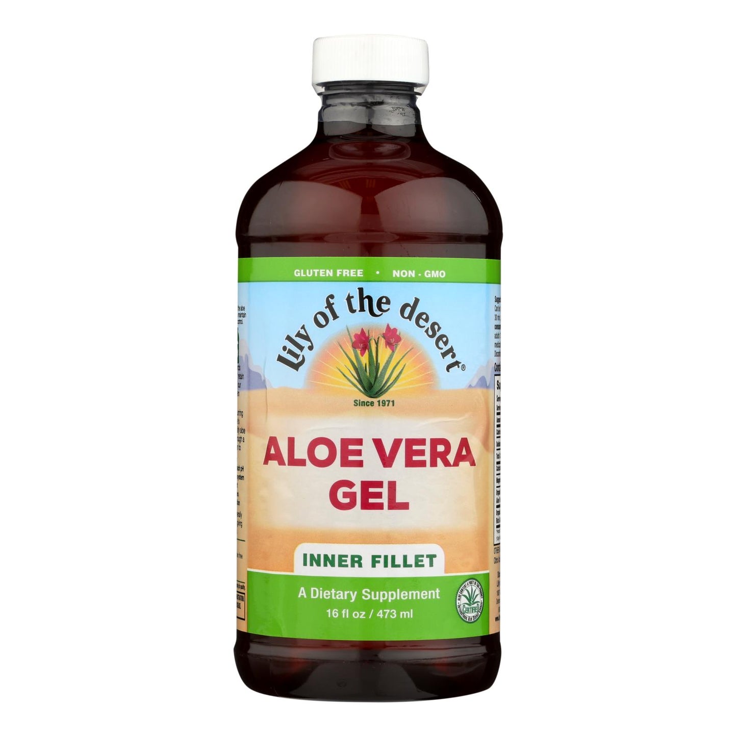 Lily Of The Desert - Aloe Vera Gel - Inner Fillet - Case Of 12 - 16 Oz.