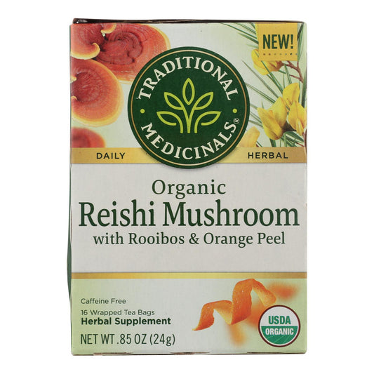 Traditional Medicinals - Tea Herbal Reishi - Case Of 6 - 16 Bag