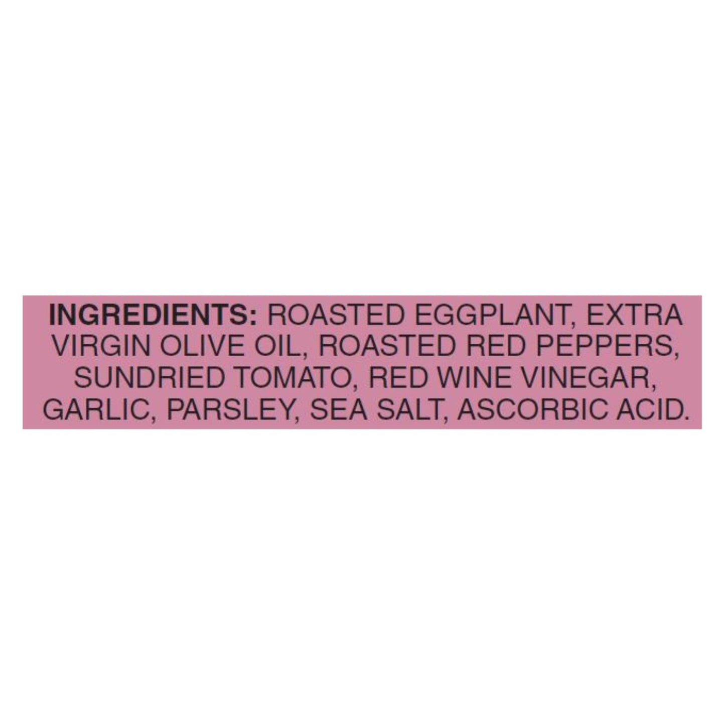 Mt Vikos Roasted Eggplant Spread - Case Of 6 - 7.3 Oz