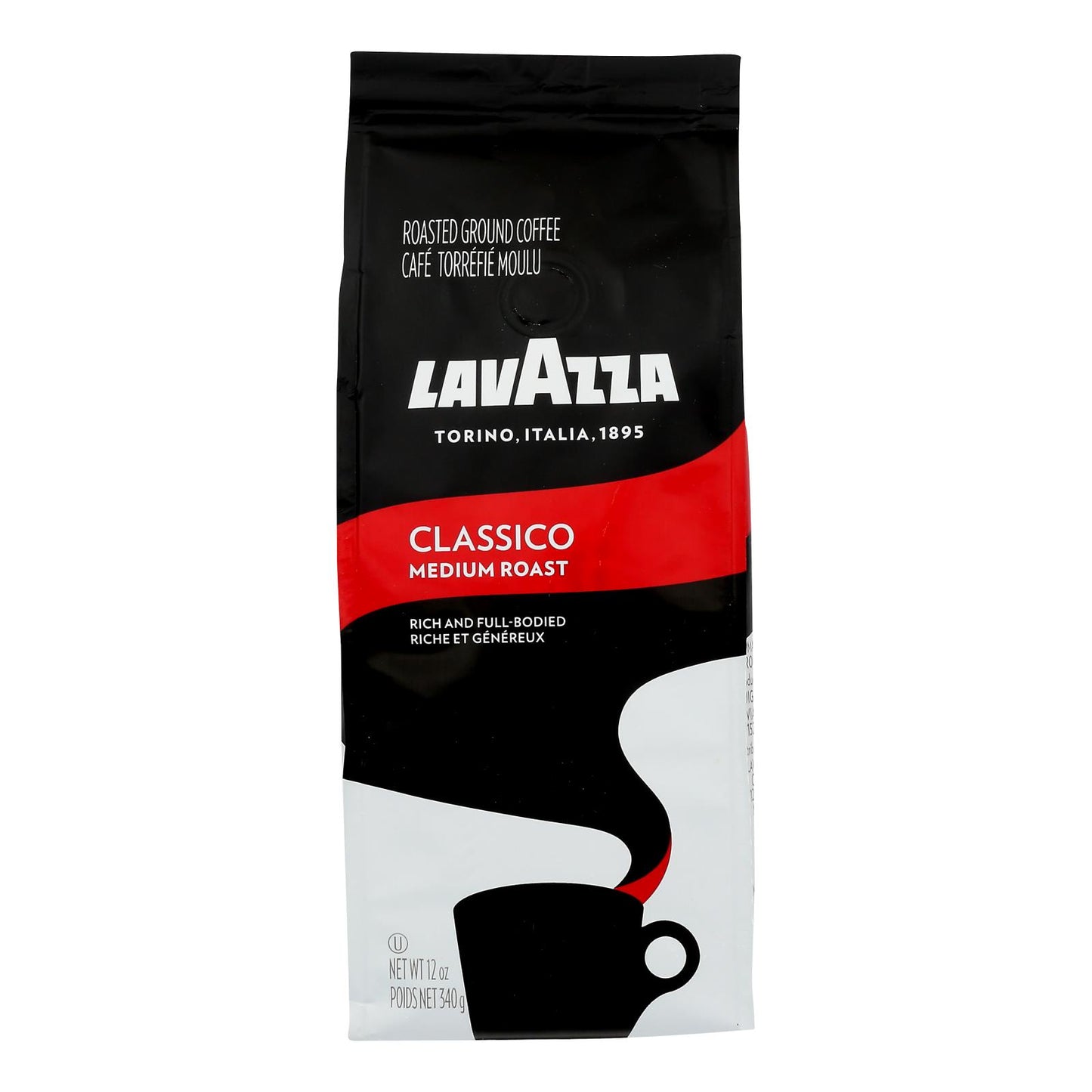 Lavazza Drip Coffee - Classico - Case Of 6 - 12 Oz.