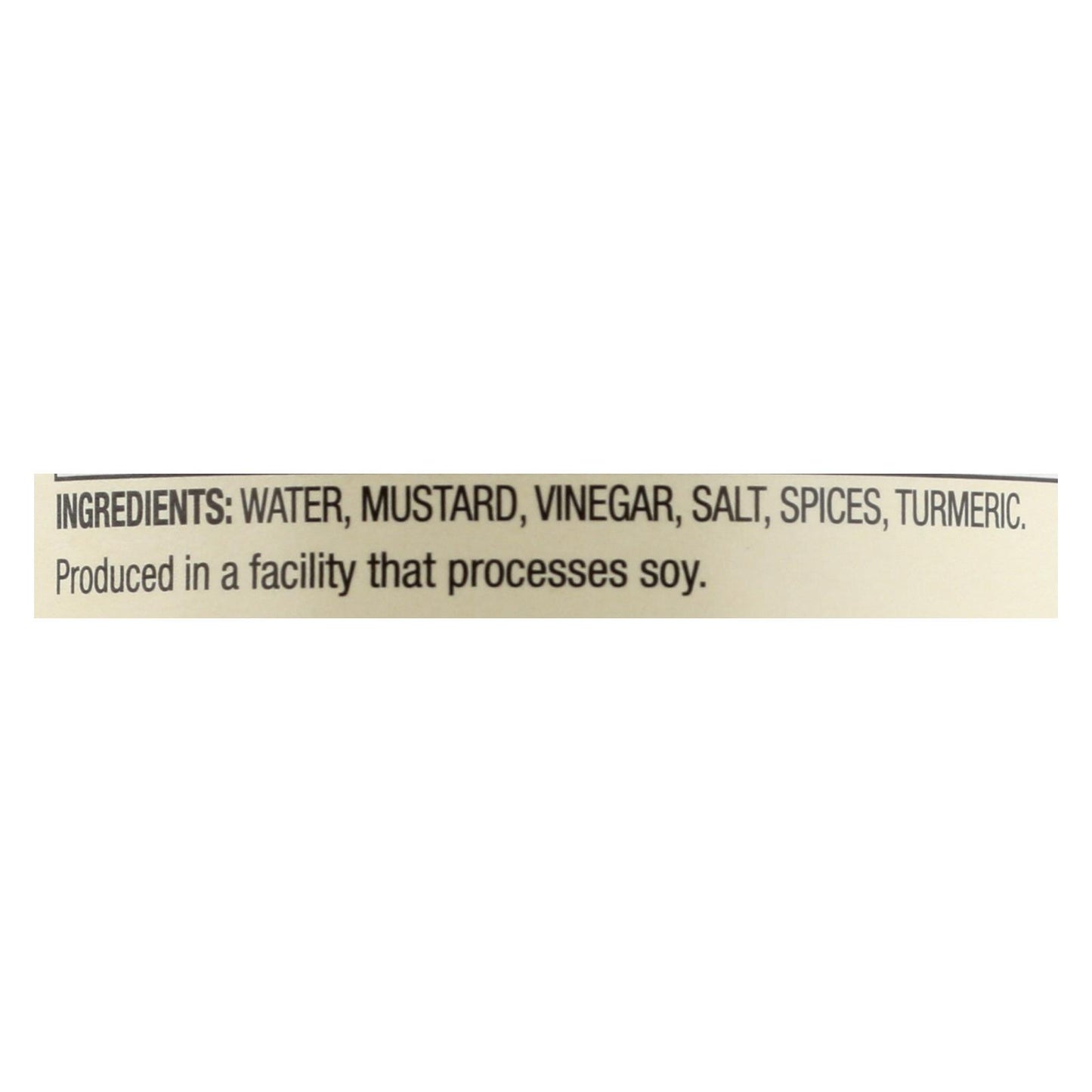 Ka'me Hot Mustard - Case Of 12 - 7.25 Oz. | OnlyNaturals.us