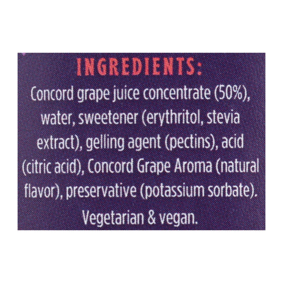 Good Good - Jelly Concrd Grpe No Sugar - Case Of 6-12 Oz | OnlyNaturals.us