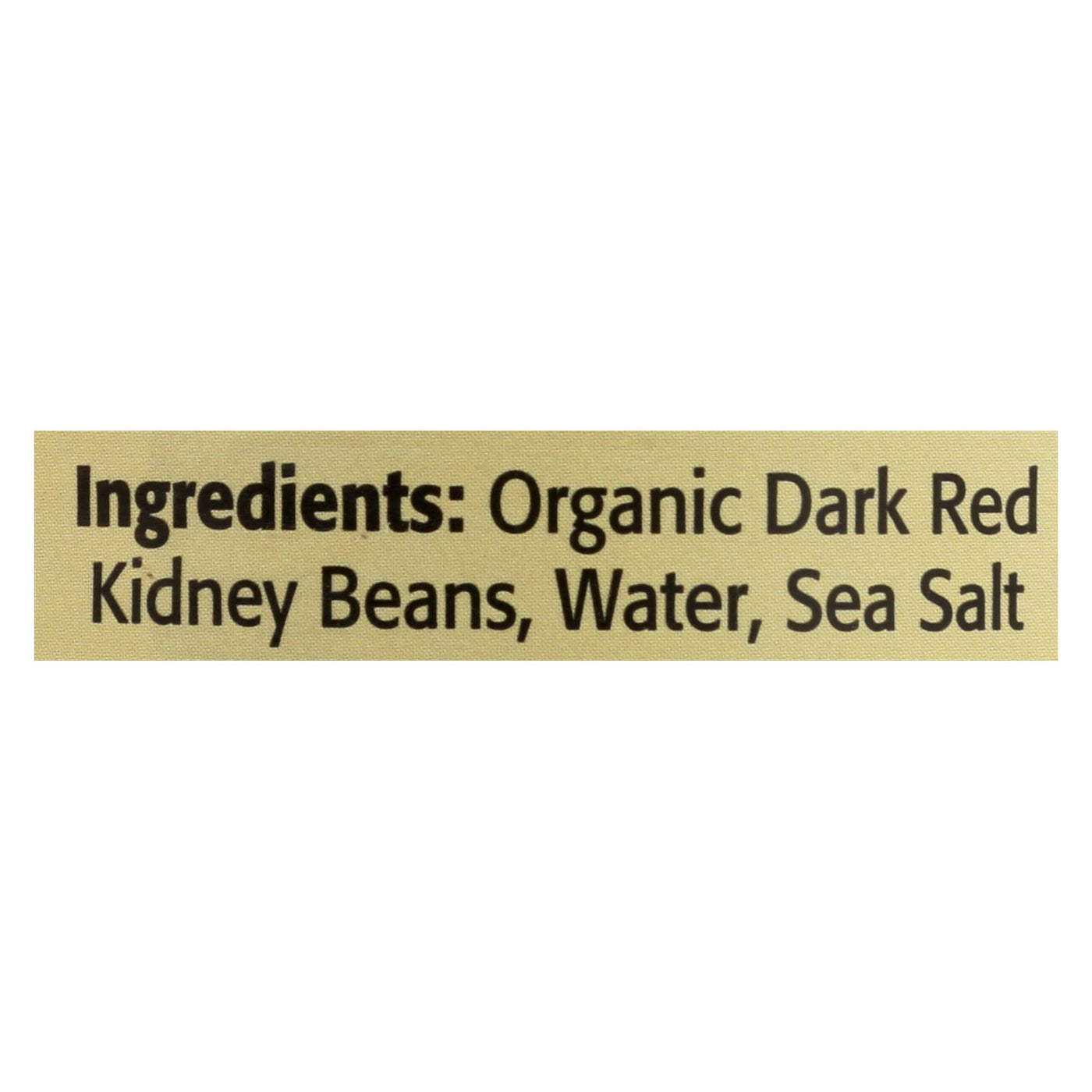 Omena Organics - Kidney Beans Dark Red - Case Of 12 - 15 Oz | OnlyNaturals.us