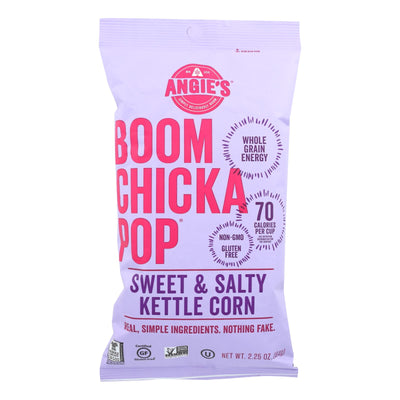 Angie's Kettle Corn Boom Chicka Pop Sweet And Salty Popcorn - Case Of 12 - 2.25 Oz. | OnlyNaturals.us