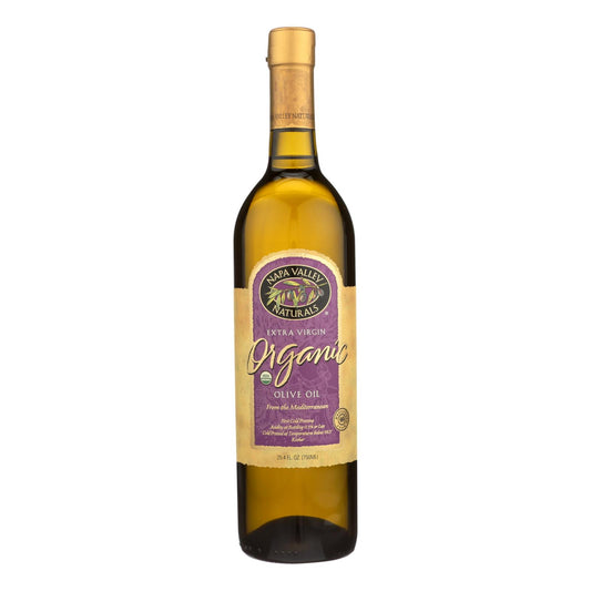 Napa Valley Naturals Organic Extra Virgin Oil - Olive - Case Of 12 - 25.4 Fl Oz. | OnlyNaturals.us