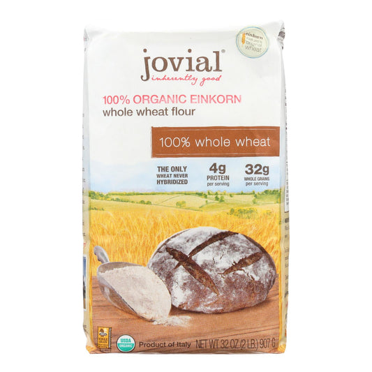 Jovial - Organic Einkorn Wheat Berries - Case Of 10 - 32 Oz. | OnlyNaturals.us