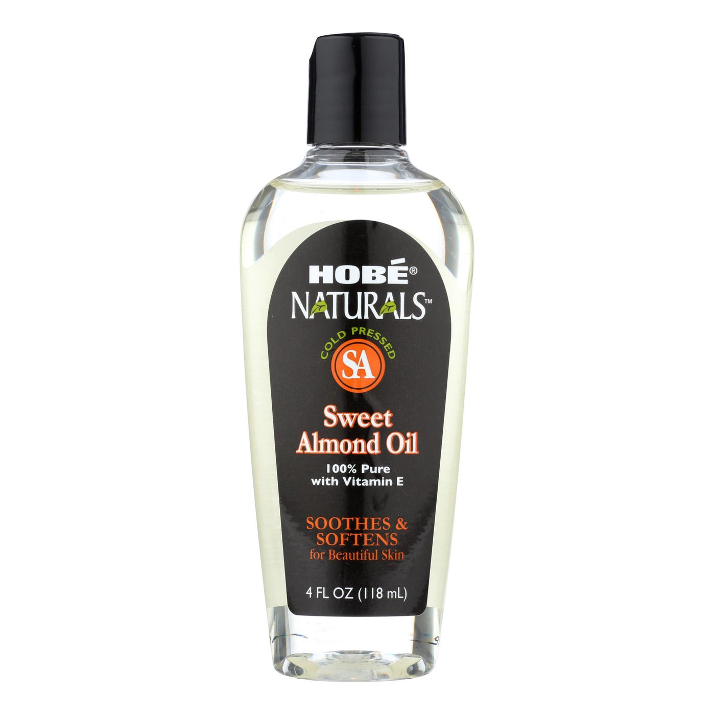 Hobe Labs Hobe Naturals Sweet Almond Oil - 4 Fl Oz | OnlyNaturals.us