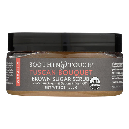 Soothing Touch Scrub - Organic - Sugar - Tuscan Bouquet - 8 Oz | OnlyNaturals.us