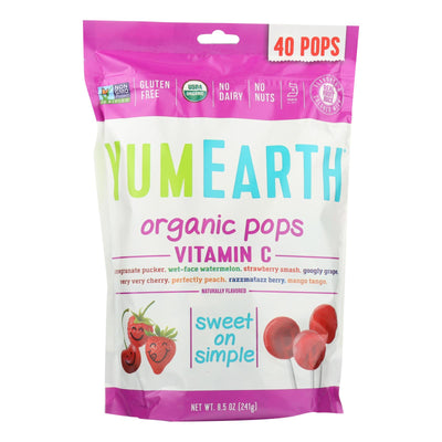 Yumearth® Organic Pops - Case Of 12 - 8.5 Oz | OnlyNaturals.us