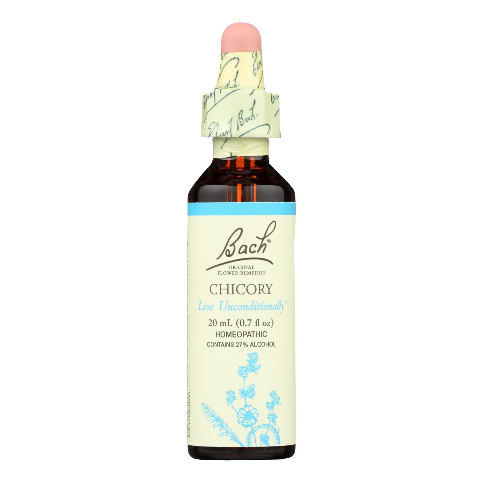 Bach Flower Remedies Essence Chicory - 0.7 Fl Oz | OnlyNaturals.us