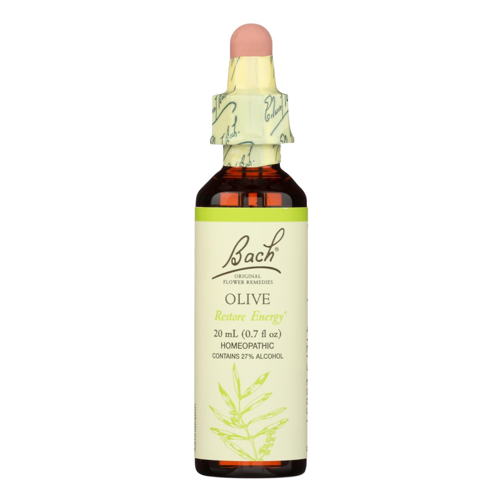 Bach Flower Remedies Essence Olive - 0.7 Fl Oz | OnlyNaturals.us