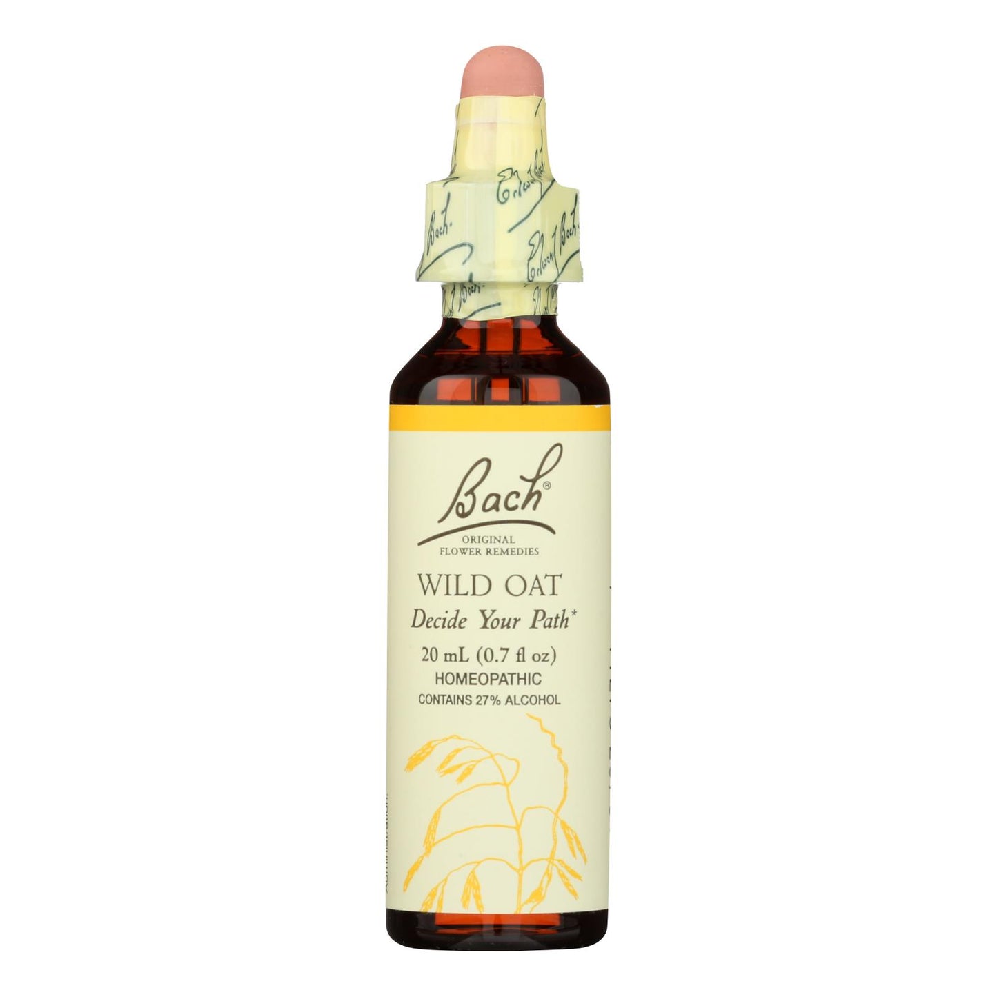 Bach Flower Remedies Essence Wild Oat - 0.7 Fl Oz | OnlyNaturals.us