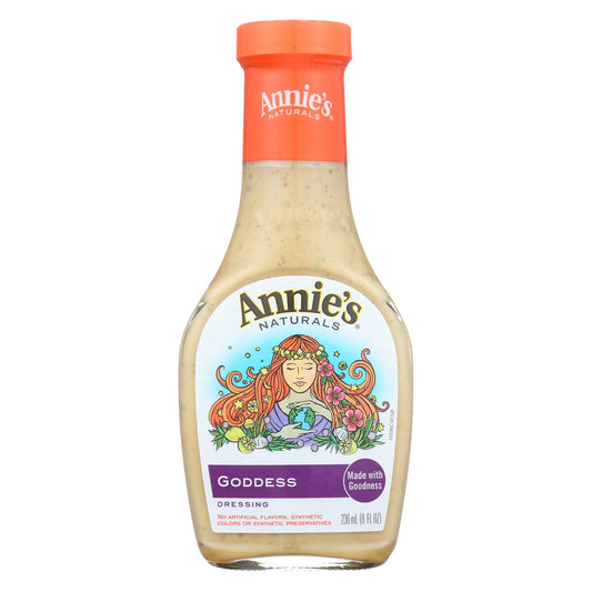 Annie's Naturals Dressing Goddess - Case Of 6 - 8 Fl Oz.