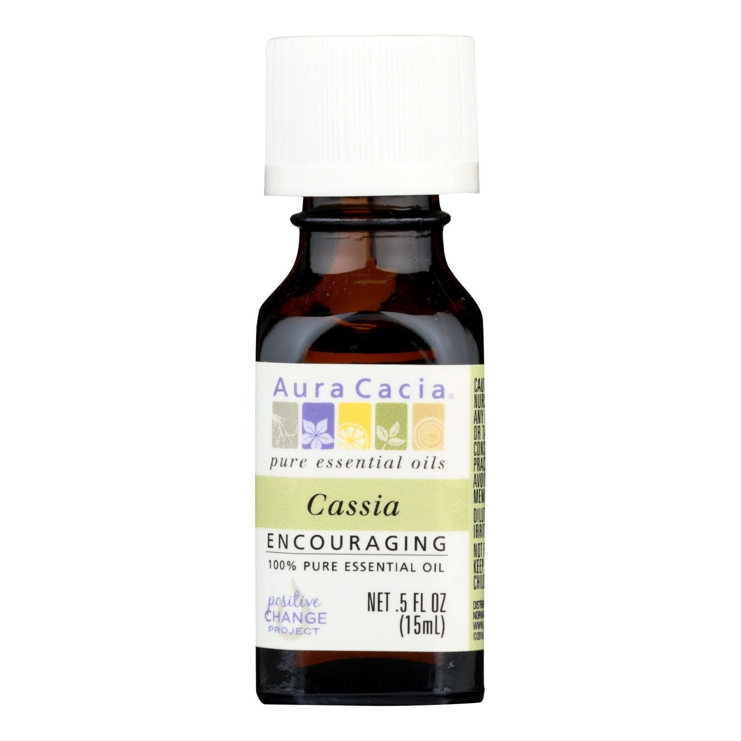 Aura Cacia - Pure Essential Oil Cassia Bark - 0.5 Fl Oz | OnlyNaturals.us