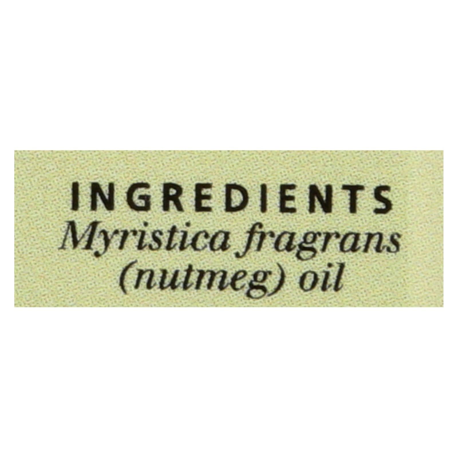 Aura Cacia - Pure Essential Oil Nutmeg - 0.5 Fl Oz | OnlyNaturals.us