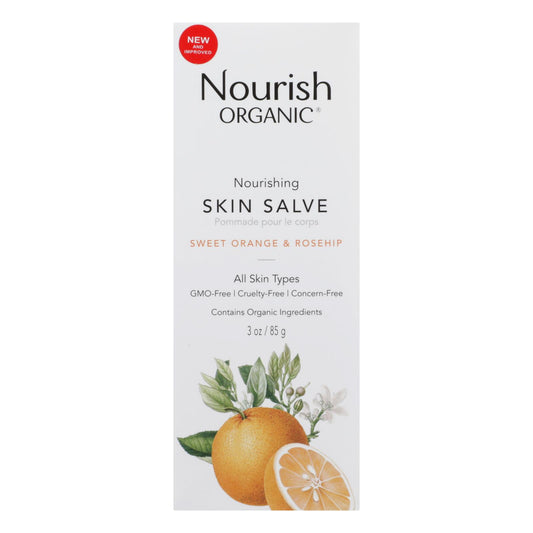 Nourish Organic Skin Solve - Organic - Sweet Orange And Rosehip - 3oz | OnlyNaturals.us
