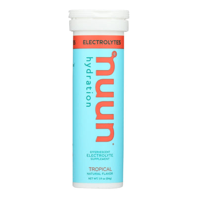 Nuun Hydration Drink Tab - Active - Tropical - 10 Tablets - Case Of 8 | OnlyNaturals.us