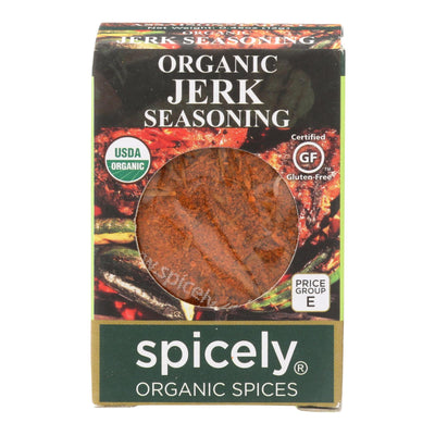 Spicely Organics - Organic Jerk Seasoning - Case Of 6 - 0.45 Oz.