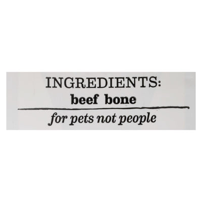 Happy N Healthy Pet - Dog Bone Beef Medium - Case Of 6 - 1 Ct | OnlyNaturals.us
