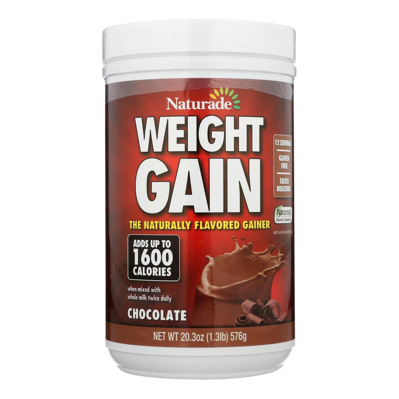 Naturade - Weight Gain - Chocolate - 20.3 Oz | OnlyNaturals.us