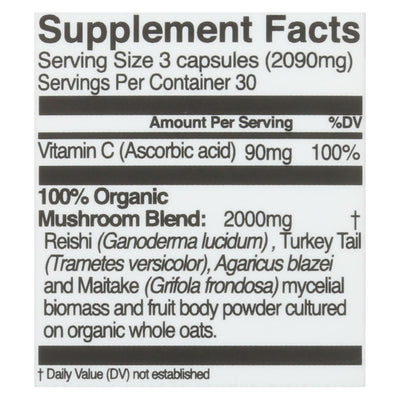 Organic Mushroom Nutrition - Immn Dfns Mush Sprfd - 1 Each - 90 Vcap | OnlyNaturals.us