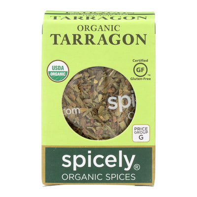 Spicely Organics - Organic Tarragon - Case Of 6 - 0.1 Oz. | OnlyNaturals.us