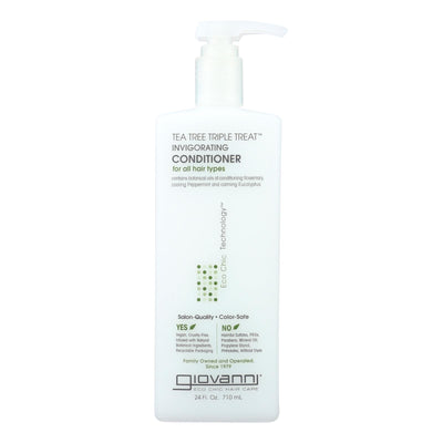 Giovanni Hair Care Products - Conditioner Tea Tree Invigorating - 24 Fz | OnlyNaturals.us