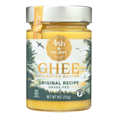 4th And Heart - Ghee Butter - Original - Case Of 6 - 9 Oz. | OnlyNaturals.us