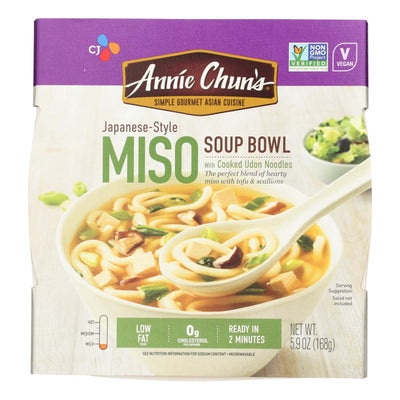 Annie Chun's Miso Soup Bowl - Case Of 6 - 5.9 Oz. | OnlyNaturals.us