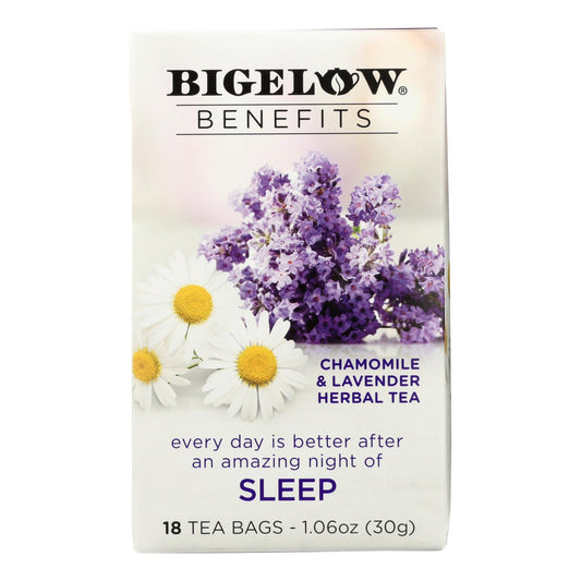 Bigelow Tea Tea - Chamomile Lavender - Sleep - Case Of 6 - 18 Bag | OnlyNaturals.us