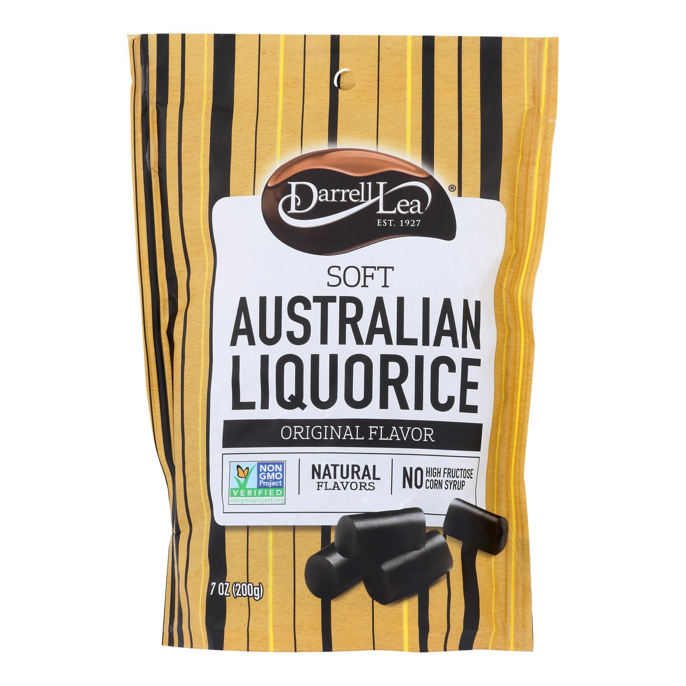 Darrell Soft Eating Liquorice - Original - Case Of 8 - 7 Oz. | OnlyNaturals.us