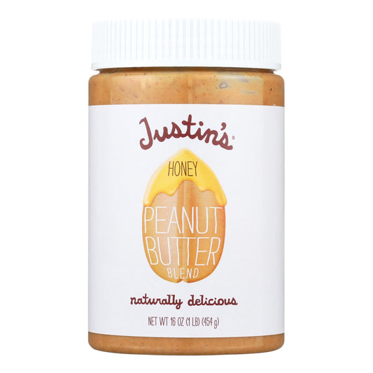 Justin's Nut Butter Peanut Butter - Honey - Case Of 12 - 16 Oz. | OnlyNaturals.us