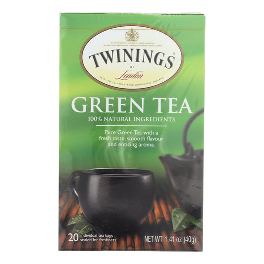 Twinings Tea Green Tea - Natural - Case Of 6 - 20 Bags | OnlyNaturals.us