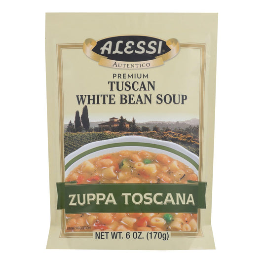 Alessi - Tuscan - White Bean Soup - Case Of 6 - 6 Oz. | OnlyNaturals.us