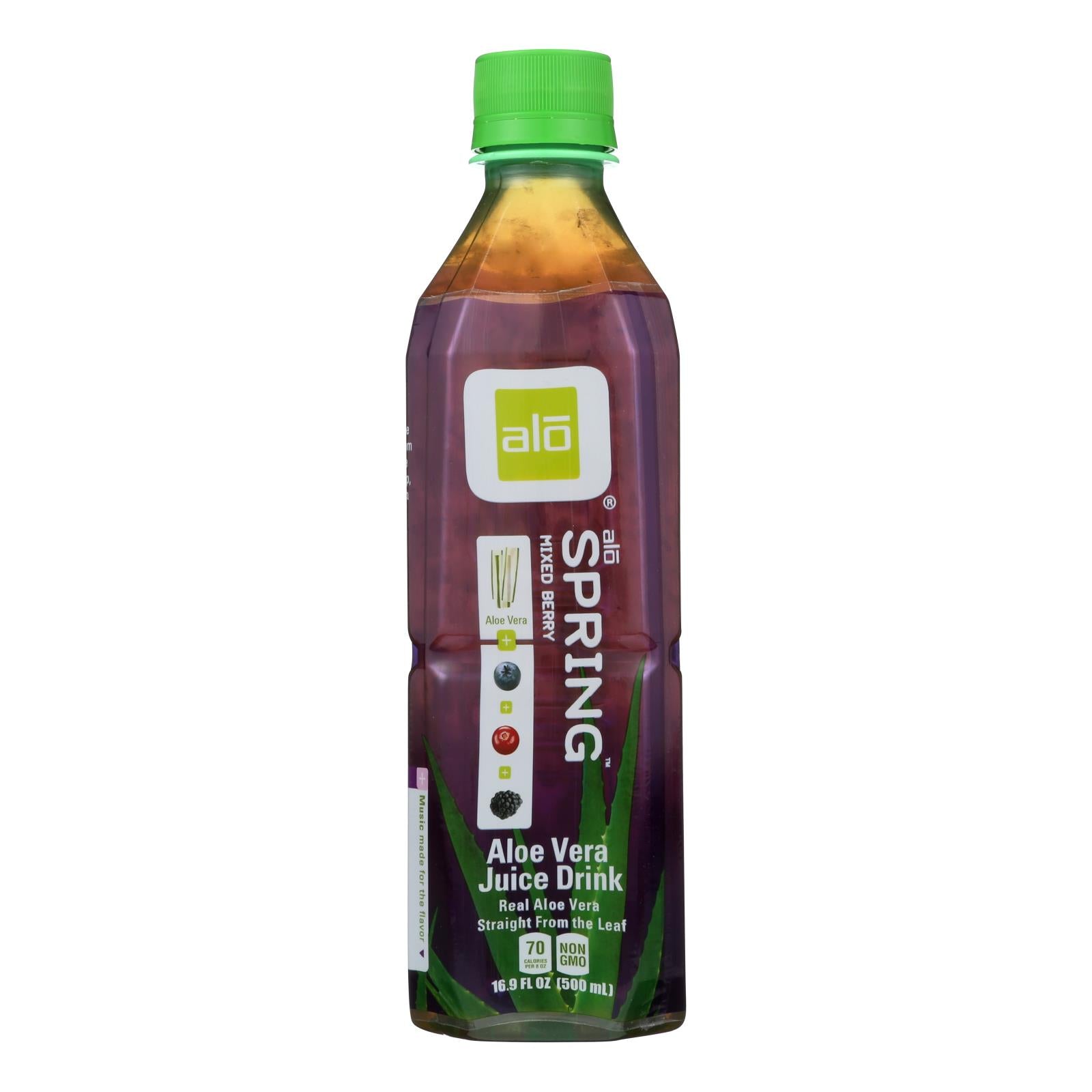 Alo - Drink Spring Mixed Berry - Case Of 12-16.9 Fl Oz. | OnlyNaturals.us