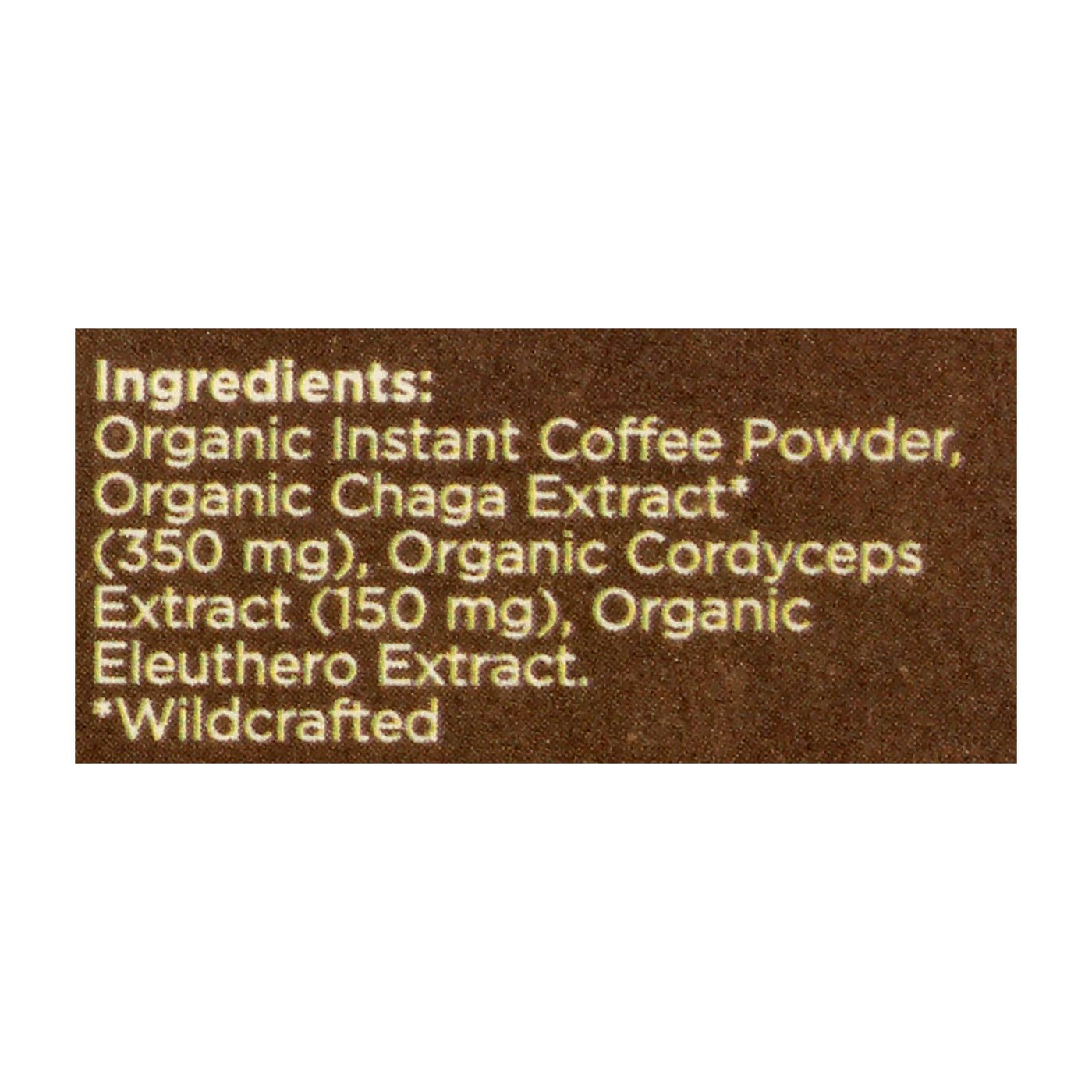 Four Sigmatic - Mushroom Coffee - Cordycep And Chaga - 10 Ct | OnlyNaturals.us