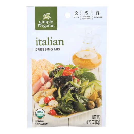 Simply Organic Italian Salad Dressing Mix - Case Of 12 - 0.7 Oz. | OnlyNaturals.us