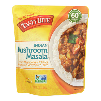 Tasty Bite Entree - Indian Cuisine - Mushroom Masala - 10 Oz - Case Of 6 | OnlyNaturals.us