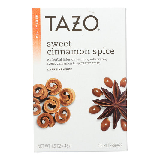 Tazo Tea Herbal Tea - Sweet Cinnamon Spice - Case Of 6 - 20 Bag | OnlyNaturals.us