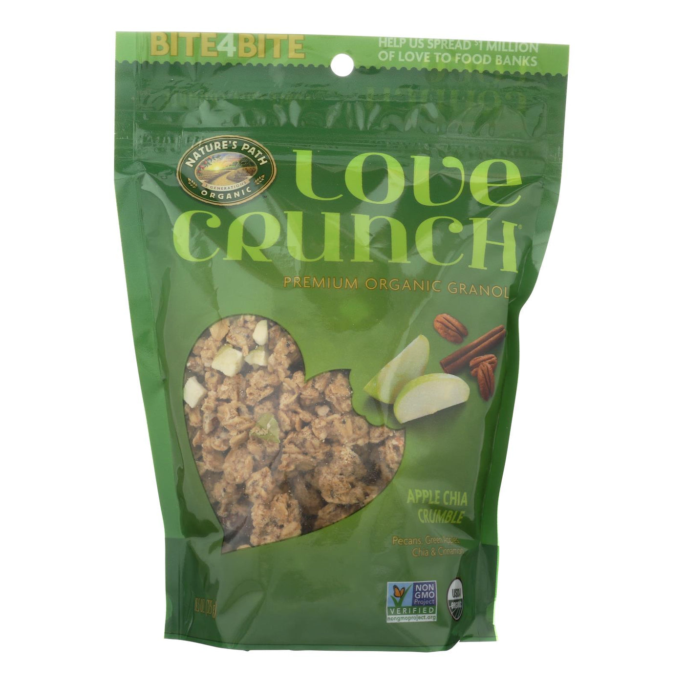 Nature's Path Organic Love Crunch Granola - Apple Crumble - Case Of 6 - 11.5 Oz. | OnlyNaturals.us