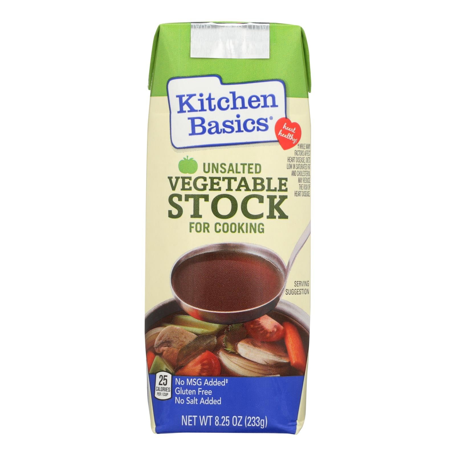 Kitchen Basics Vegetable Stock - Case Of 12 - 8.25 Fl Oz. | OnlyNaturals.us