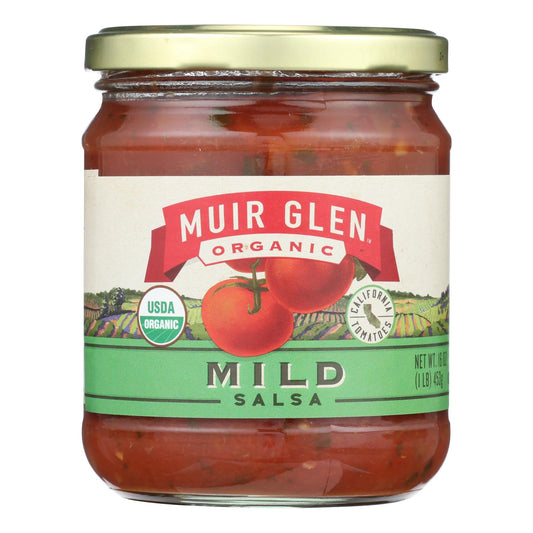 Muir Glen Muir Glen Mild Salsa - Tomato - Case Of 12 - 16 Oz.